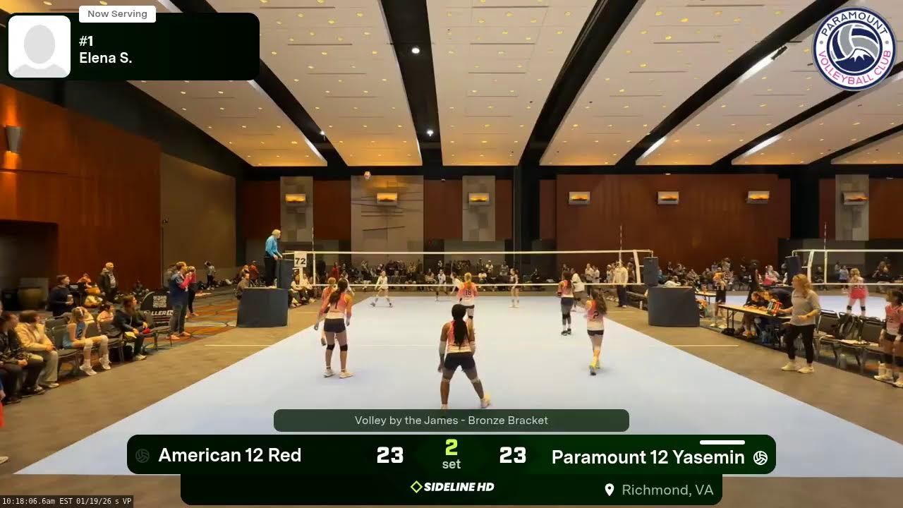Paramount 12 Yasemin vs. American 12 Red (2026.01.19)