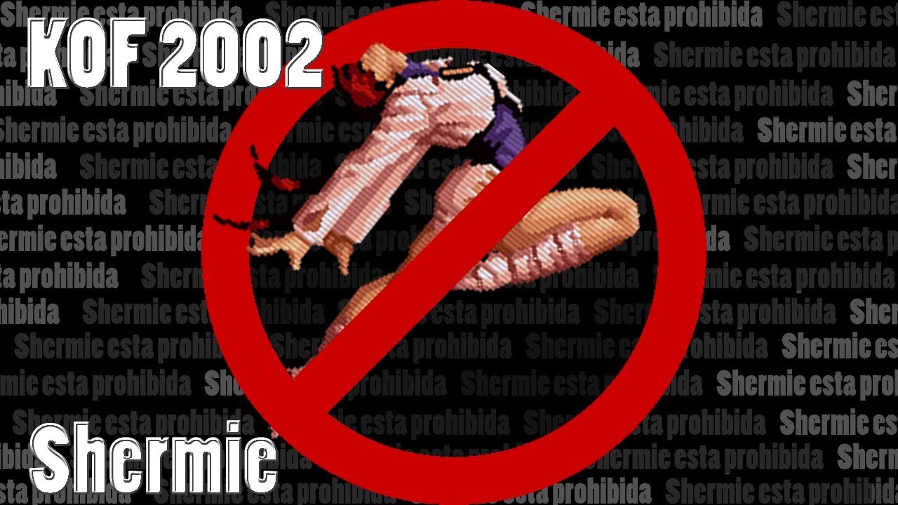 KOF 2002 Shermie esta prohibida