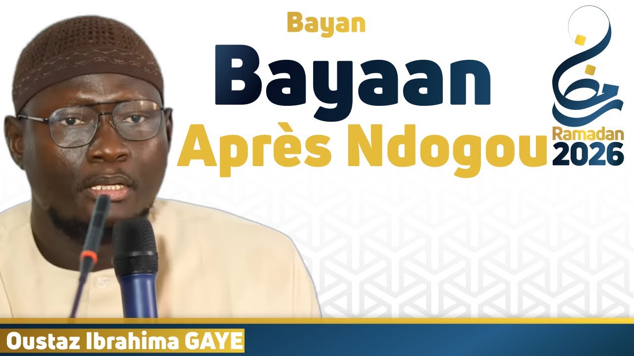 Bayan après ndogou || Oustaz Ibrahima Gueye 