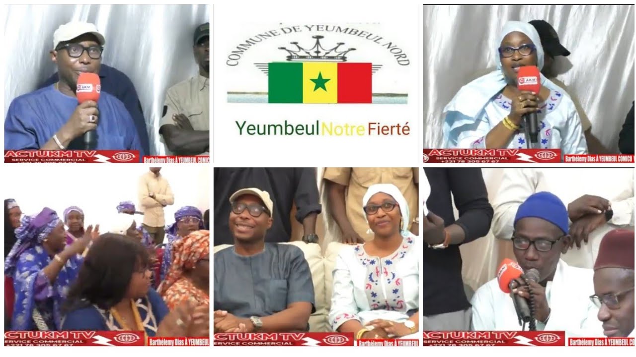 Retrouvaille inédite à Yeumble Comico : Barthelemy Dias rend visite à Awa Cheikh Ndiaye et Cie... 