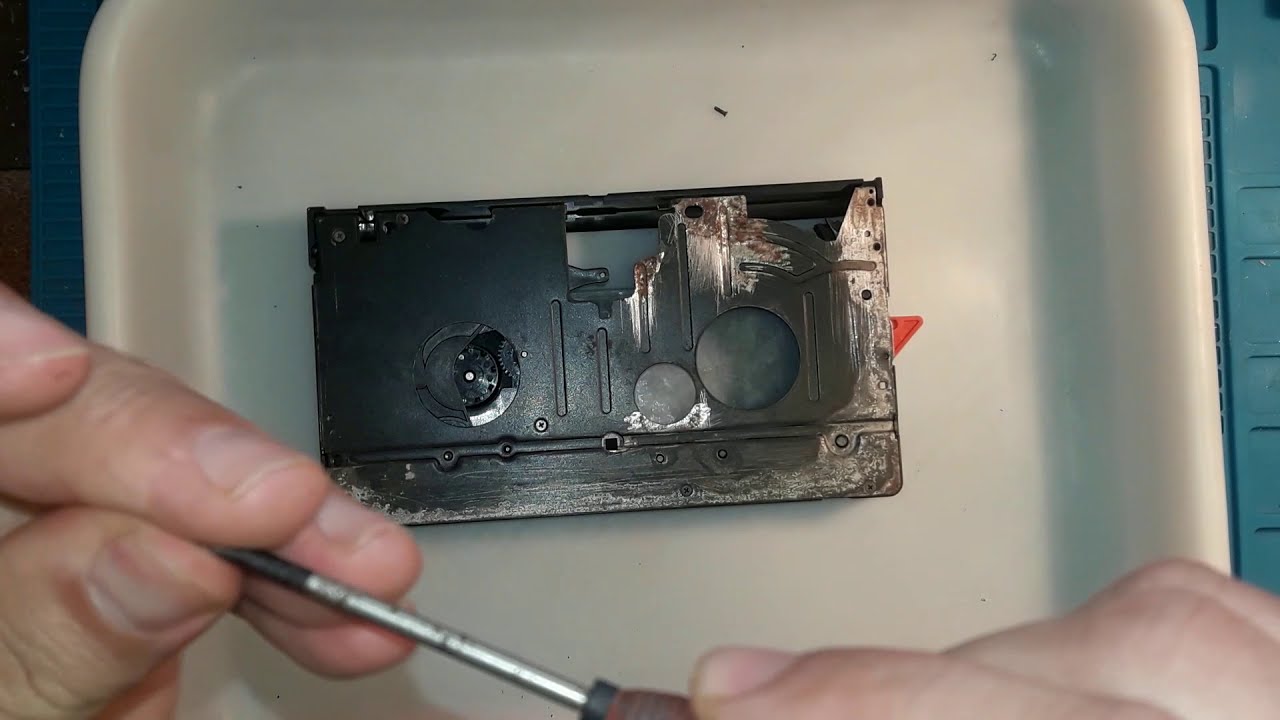 Adaptador VHS-C Panasonic - Parte 2 Como Remontar
