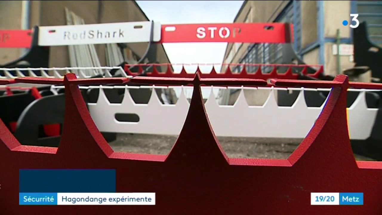 Hagondange -  barrières anti-véhicules béliers