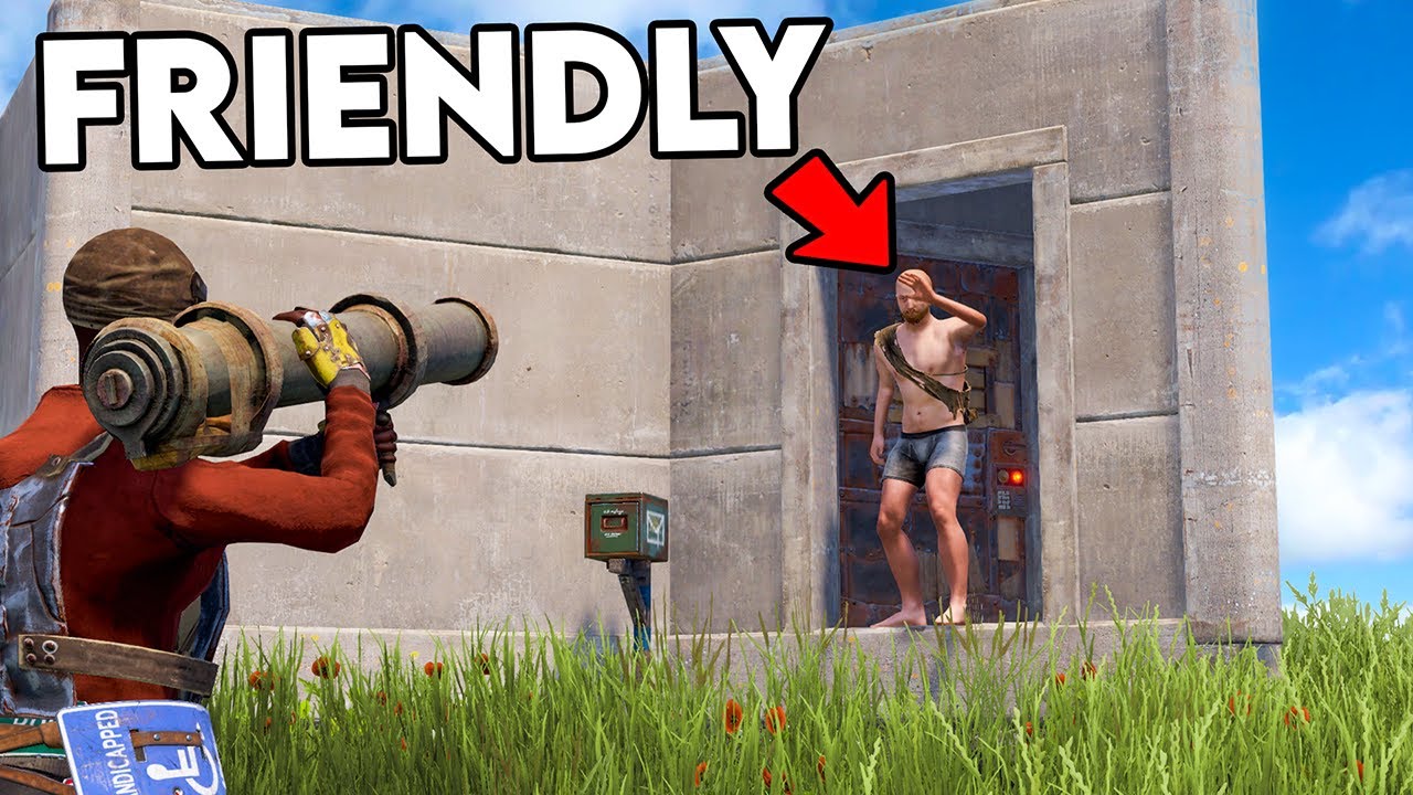 i raided the nicest player in rust... (ft. Gupp)