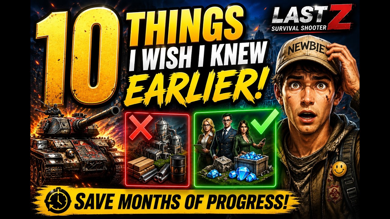 Топ-10 вещей, которые я хотел бы знать раньше | Last Z: Survival Shooter | #LastZCreator