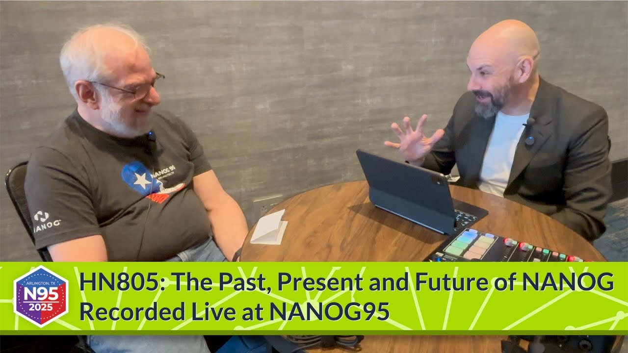 Прошлое, настоящее и будущее NANOG