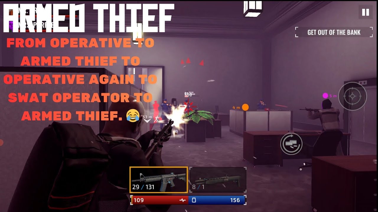 Armed Thief: Not feeling PVP? Go for some single player OR PVE action!