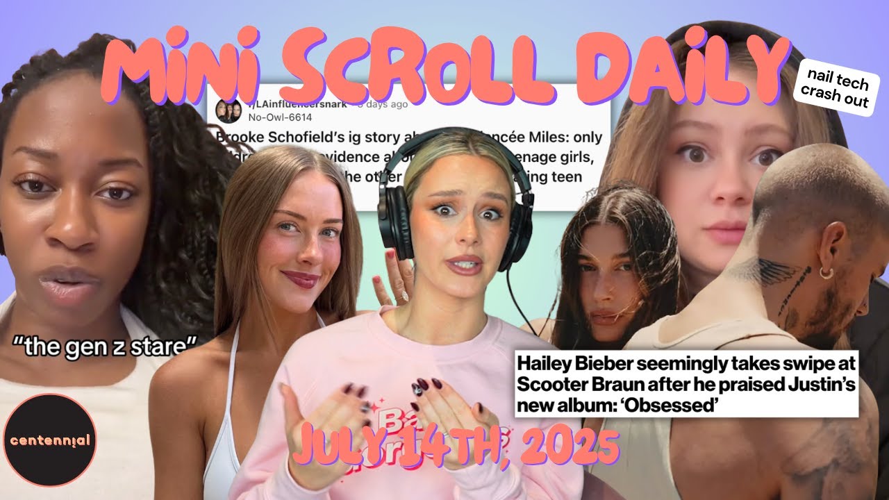 Gen Z stare, Brooke Schofield defends fianc&eacute;, Hailey Bieber x Swag + TikTok nail tech crash out
