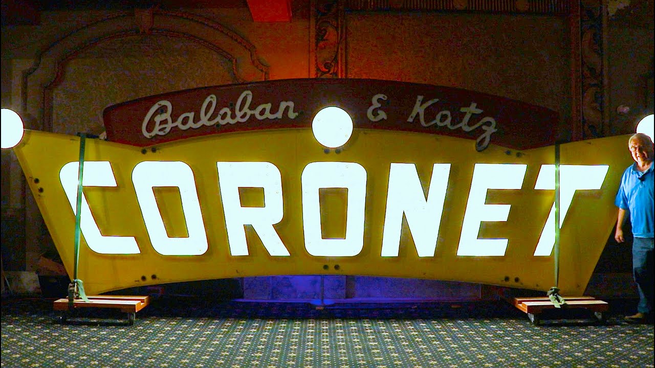 David Syfczak: the restoration of the Coronet sign and Goldblatt's Clock
