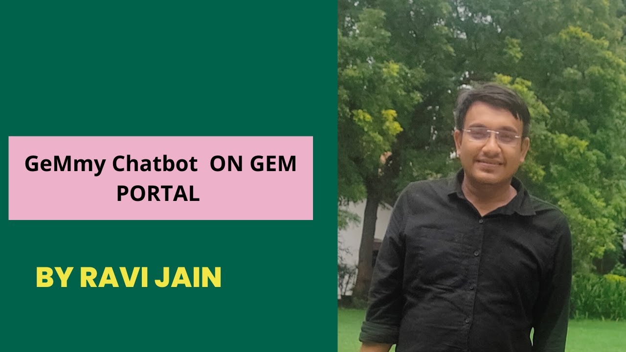 GeMmy Chatbot on GeM Portal #gem #government #contractors #bidding