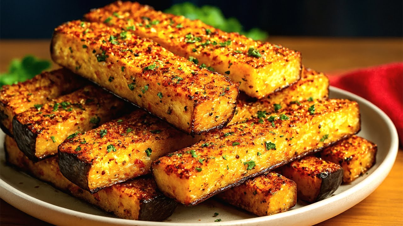 This Eggplant Recipe Drives Everyone CRAZY! Crispy & Addictive! 🍆🔥