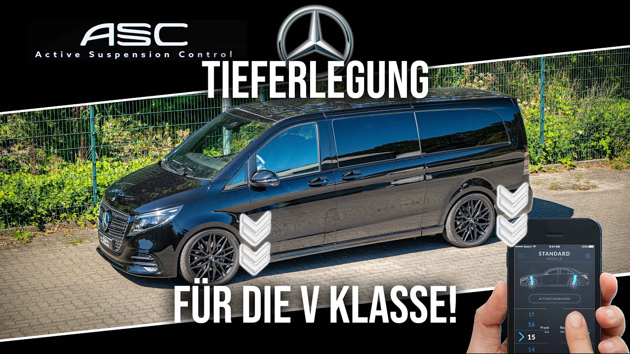 Mercedes Benz  V300d Facelift 2024 mit Active Suspension Control!| Cete Automotive