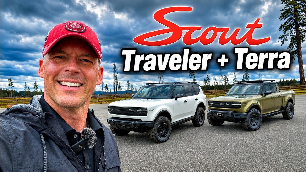 Scout вернулся! Первый взгляд: внедорожник Traveler и пикап Terra на канале Everyman Driver
