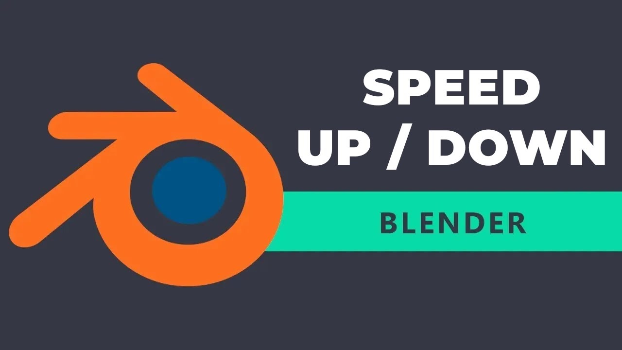 How to speed up or slow down video in Blender | Blender Video Editing Tutorial