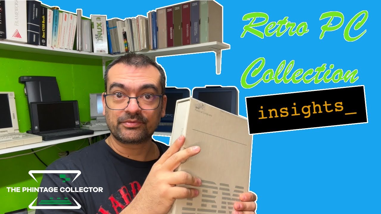 THE PHINTAGE COLLECTOR's retro PC collection at a glance
