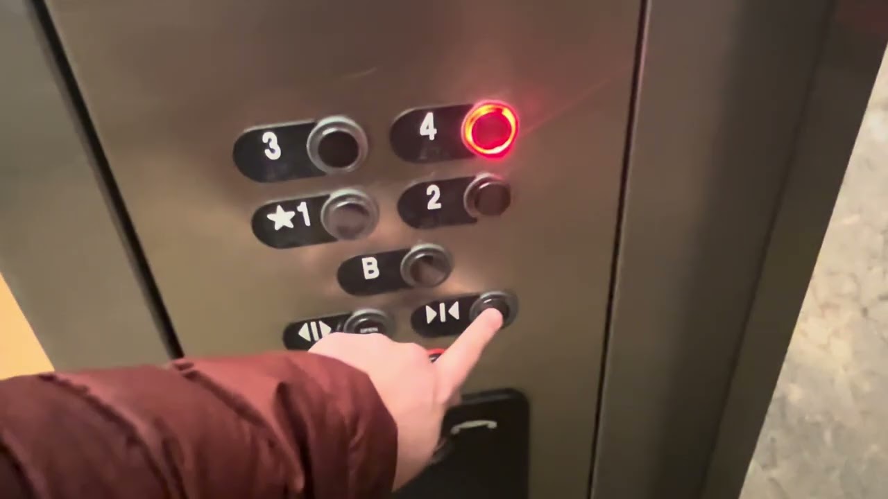Elevator number 2 at Riverview apartments ￼￼