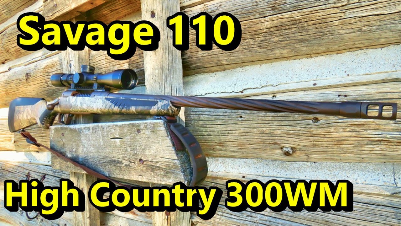 Обзор Savage 110 High Country 300 Win Magnum на дистанции 1250 ярдов