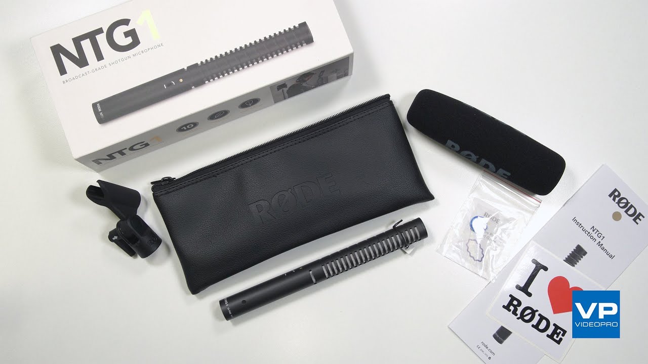 R&Oslash;DE NTG-1 Unboxing: Capture Crystal Clear Audio