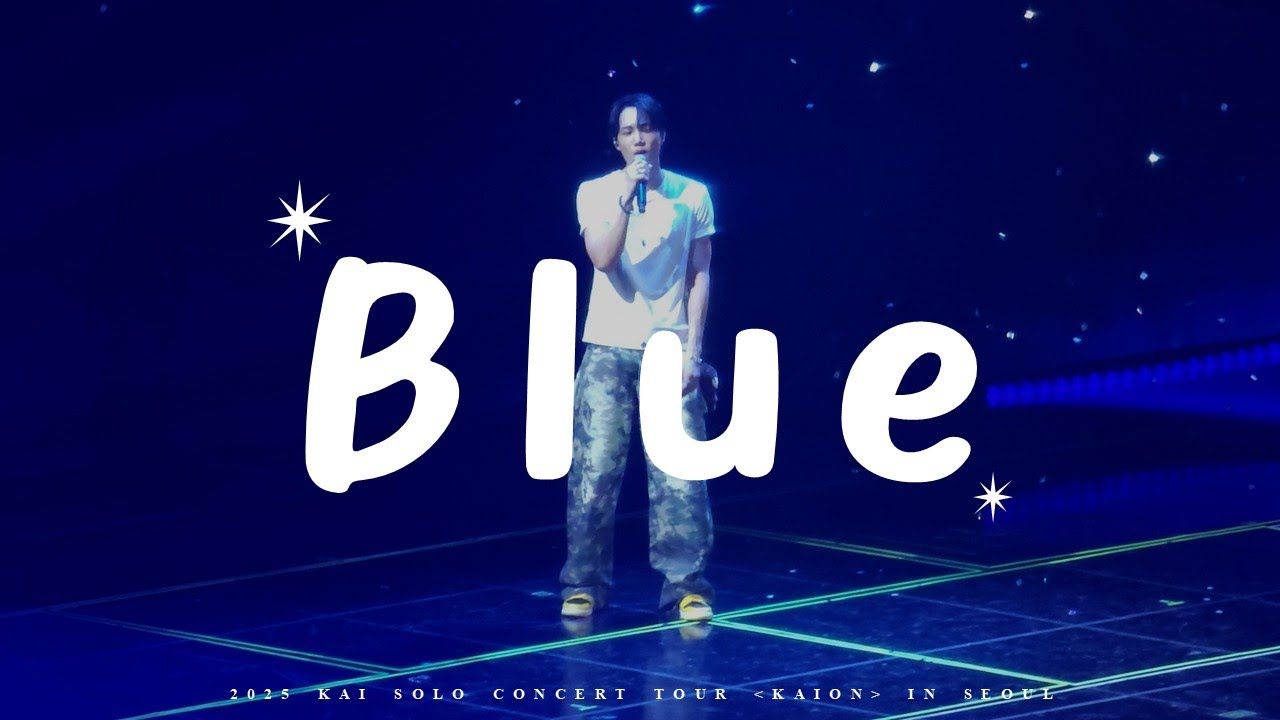 [Fancam] 25.05.18 KAI SOLO CONCERT TOUR 'KAION' in SEOUL - Blue