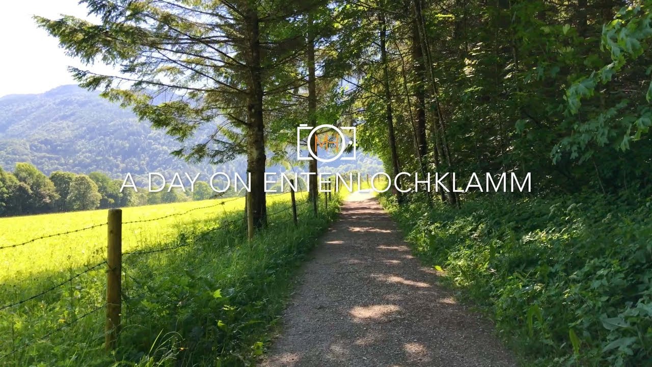 Entenlochklamm Klobenstein Bayern DJI Osmo 4k Ettenhausen