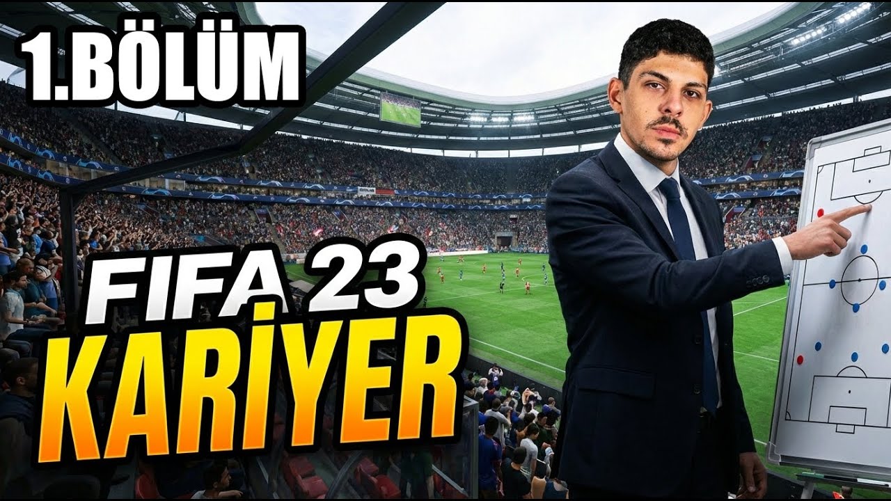 KANALIN İLK VİDEOSU | FIFA 23 KARİYER 1. BÖLÜM