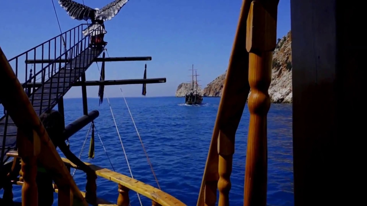 Alanya. Piratenboot. Abenteuer
