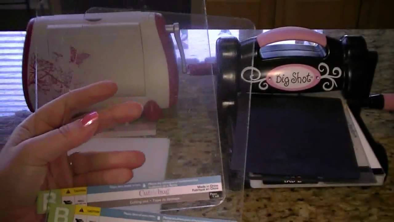 The Cuttlebug & Sizzix Big Shot Compared