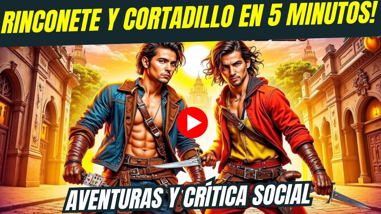 Rinconete y Cortadillo en 5 Minutos: Aventuras y Crítica Social 🎭📚 | Clásicos en Voz Alta