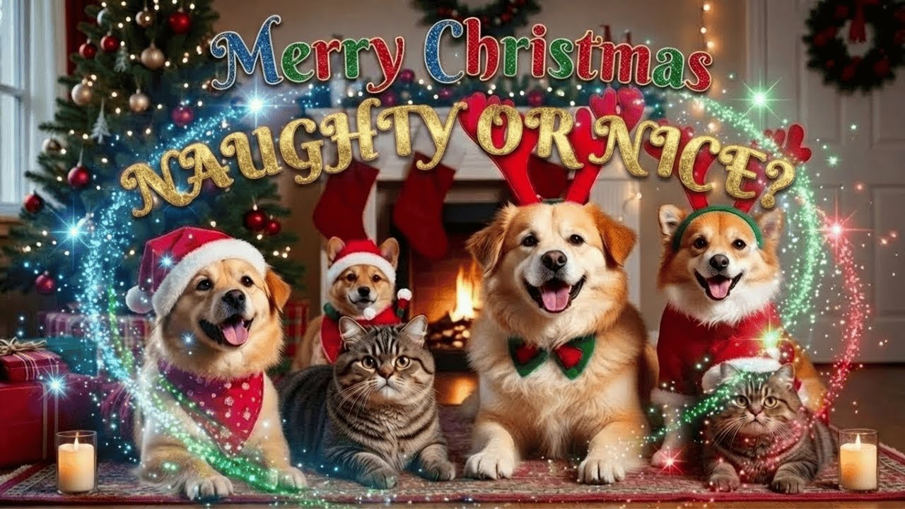 The Cutest Christmas Morning with My Furry Friends ✨🎁