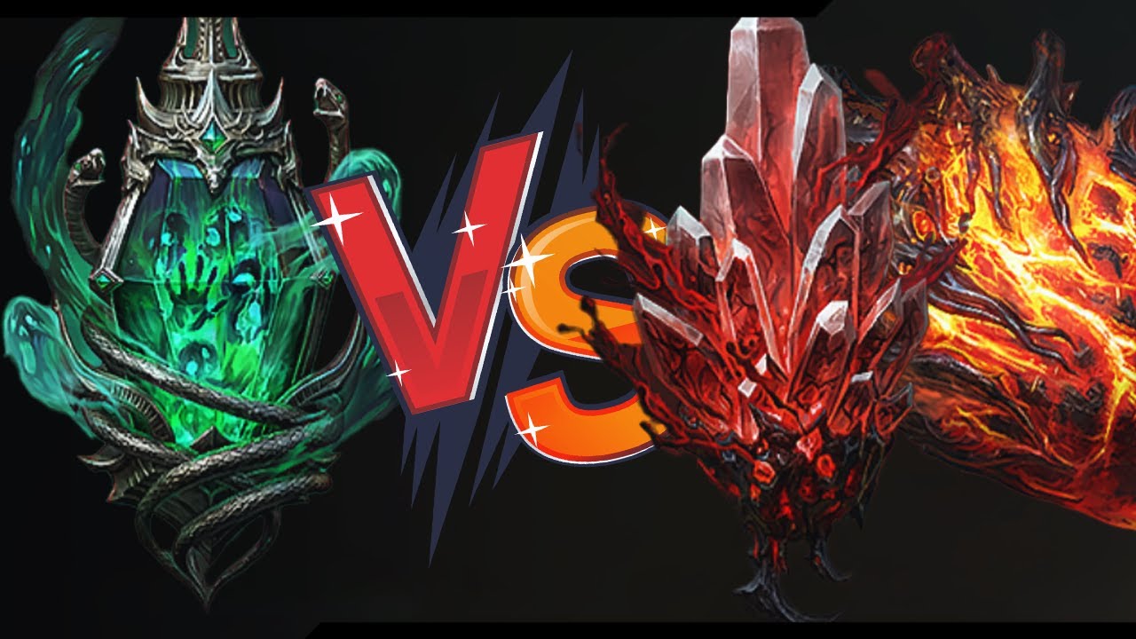 НАСТОЯЩЕЕ СТОЛКНОВЕНИЕ самоцветов S-уровня &mdash; Haunt Coil против Blood Floe и Colossus Engine!