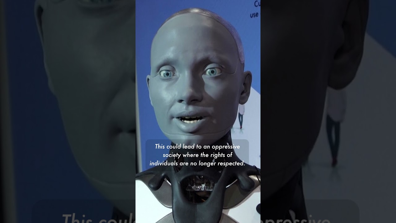 Humanoid robot Ameca shares nightmare AI scenario