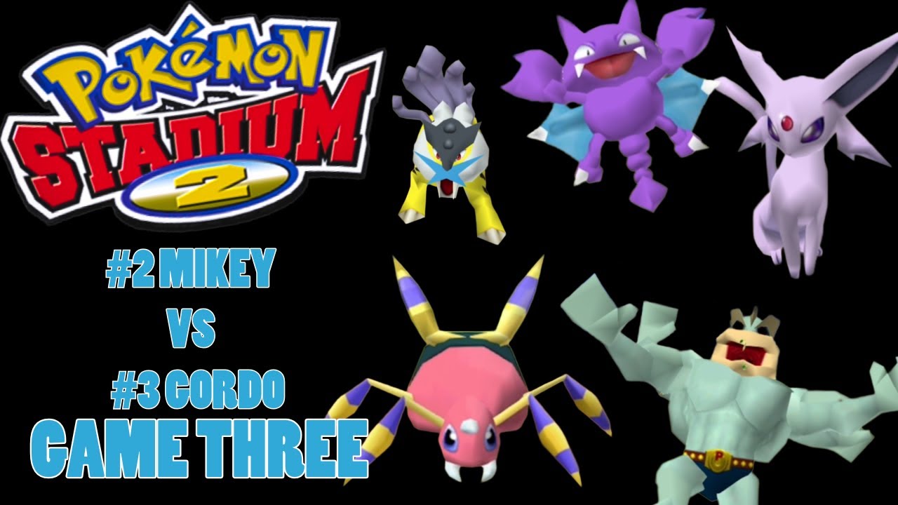 WINNER TAKES ALL. | #2 Mikey vs #3 Gordo Game 3 | Pokémon Stadium 2 Rentals Match
