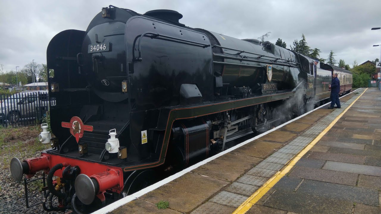Steam locos at Hereford in May 2024!