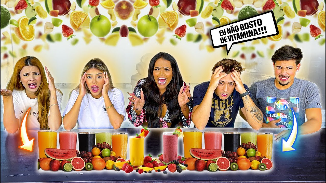 O ÚLTIMO A PARAR DE TOMAR VITAMINA GANHA !!!