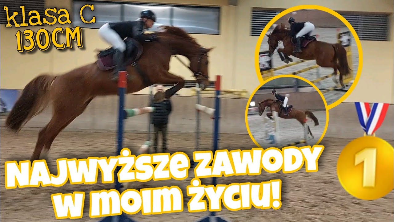 Zawody jeździeckie z komentarzem! | KLASA C [130cm]