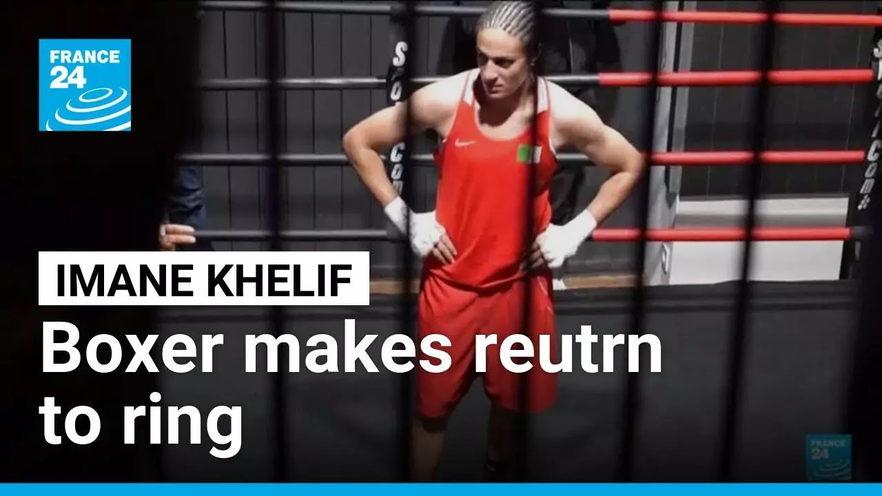 'I&nbsp;still&nbsp;have&nbsp;that&nbsp;flame&nbsp;in&nbsp;me': Imane Khelif returns to ring for fist time since Olympic gold
