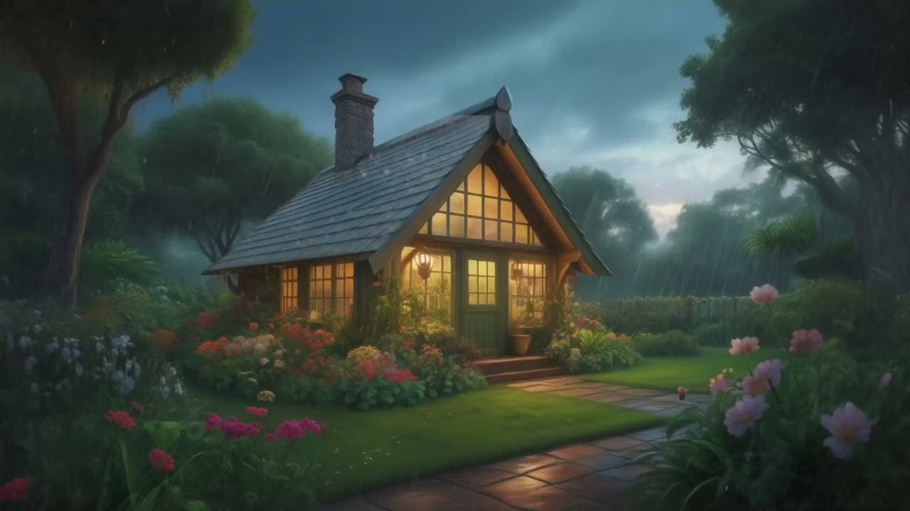 10 Hours Rain & Cozy Ambience | 10 Saat Yağmur ve Huzurlu Ortam
