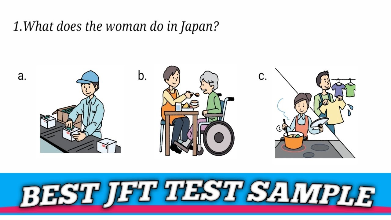 JFT 「LISTENING」 TEST SET 7 |Japan Foundation Test Sample