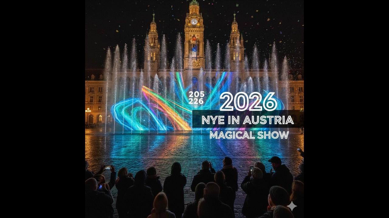 Welcoming 2026: Magic Water & Light Show | Graz City Center