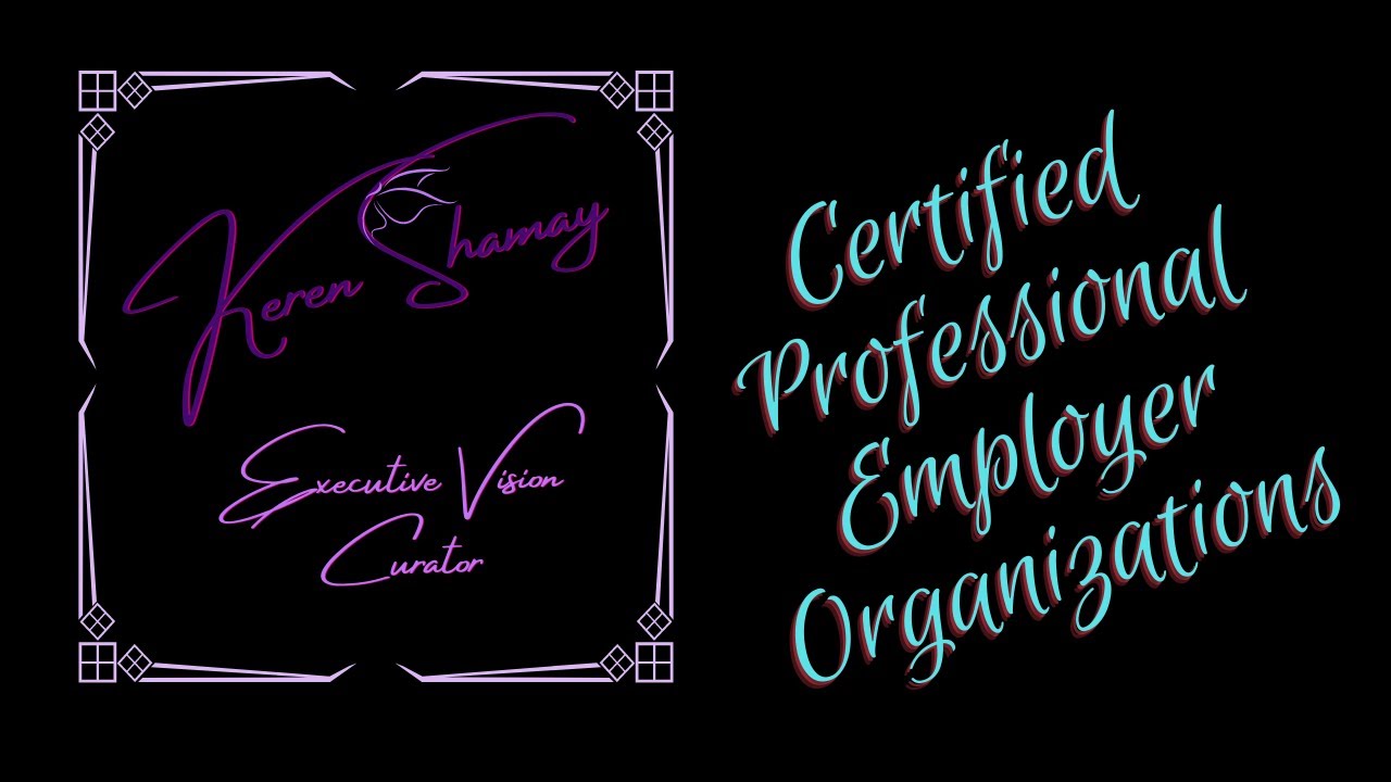 Certified Professional Employment Organizations