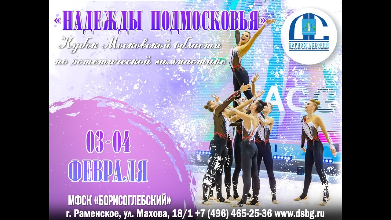 Кубок Московской области по эстетической гимнастике «Надежды Подмосковья»