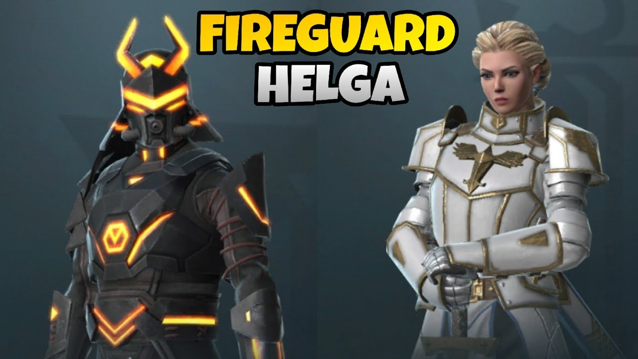 Shadow Fight 4: Arena | Fireguard vs Helga