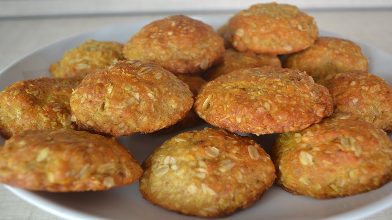 ВКУСНОЕ ОВСЯНОЕ ПЕЧЕНЬЕ С КОКОСОМ ОЧЕНЬ ПРОСТОЙ РЕЦЕПТ