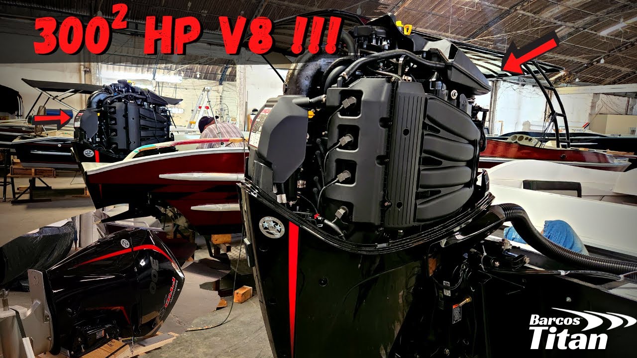 INSTALANDO DOIS 300 HP V8 !!!