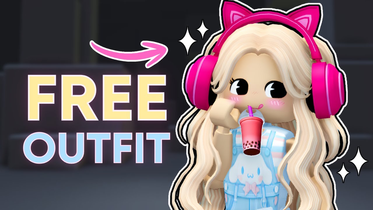 Бесплатный аватар Cinnamoroll за 0 Robux! 💙 (Идея наряда в Roblox) 2026