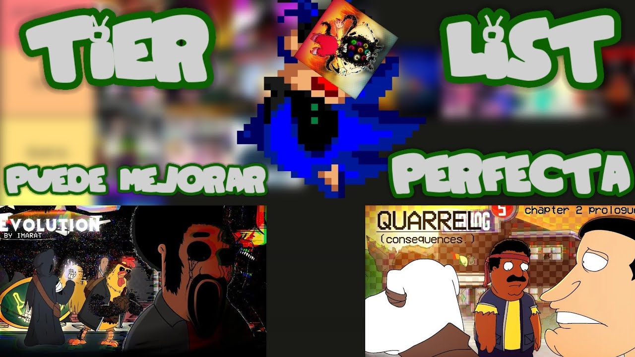 Tier list de PFG universal collision (en mi opinion)