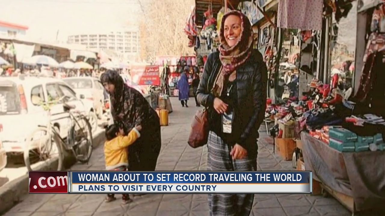 Connecticut resident trying to become the youngest woman to visit every country in the world