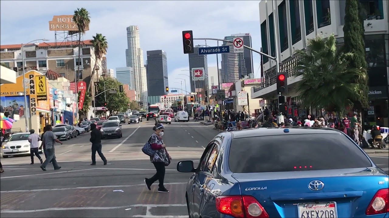 Raw Streets Of Los Angeles During COVID 19 - April 2021 - #losangeles