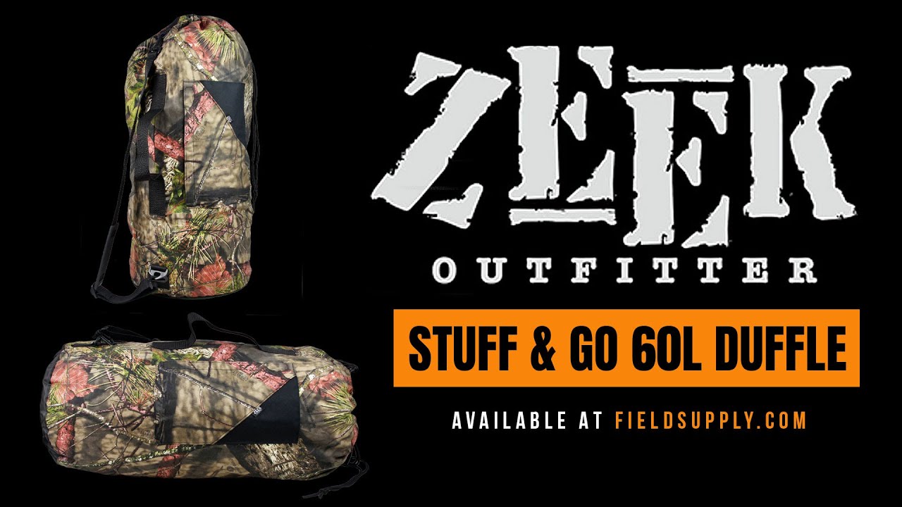 Zeek Outfitters Stuff & Go 60L Duffle