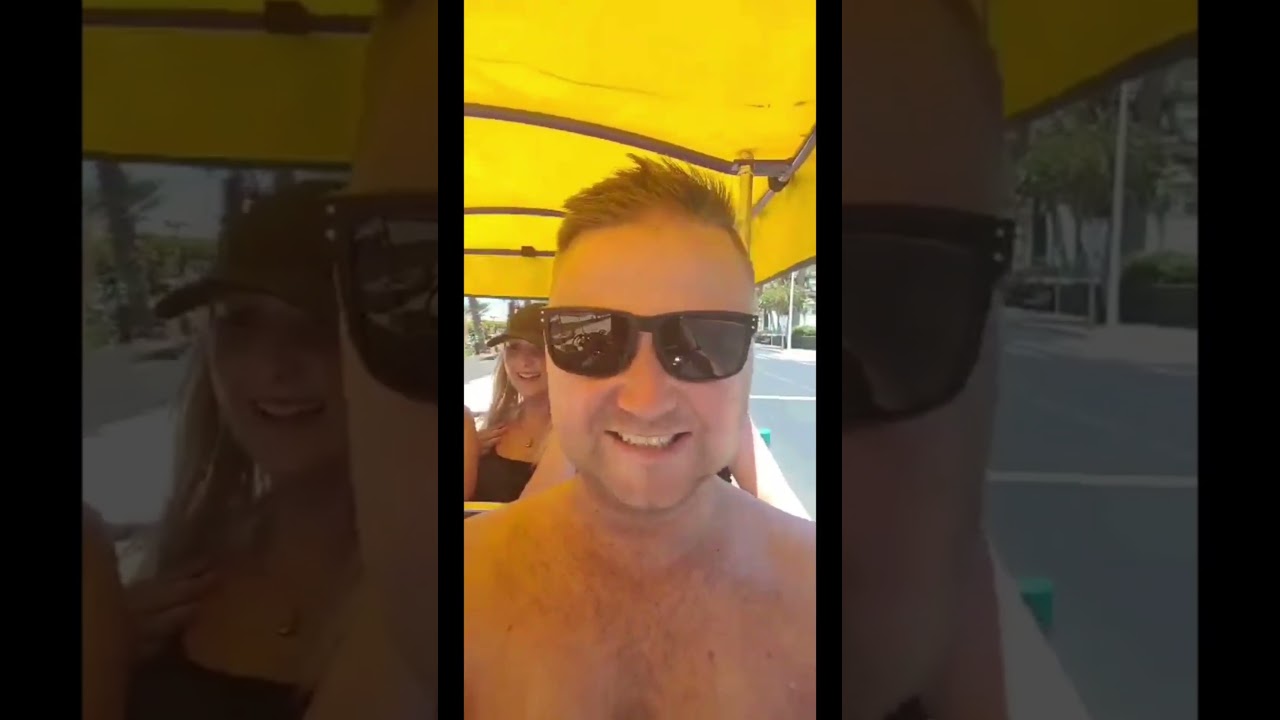 matagorda to Puerto del Carmen in a peddle buggy