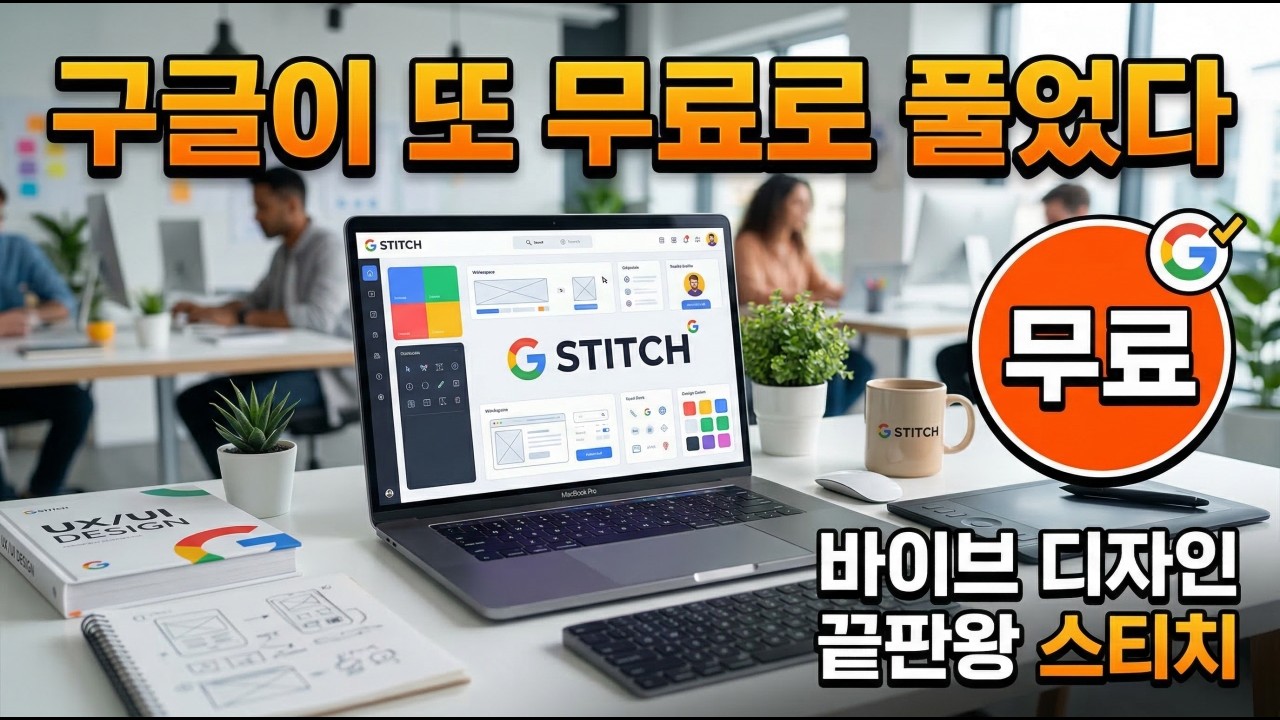 구글 스티치 대규모 업데이트! design.md 내보내기로 클로드 코드에서 바로 서비스 구현하기